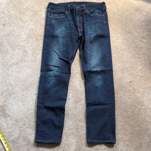 Levi's Dark Indigo Slim Straight Jeans